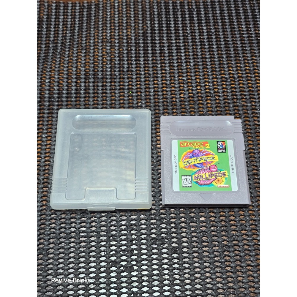Arcade Classic 2: Centipede + Millipede Nintendo Game Boy, 1994 Game Only Tested